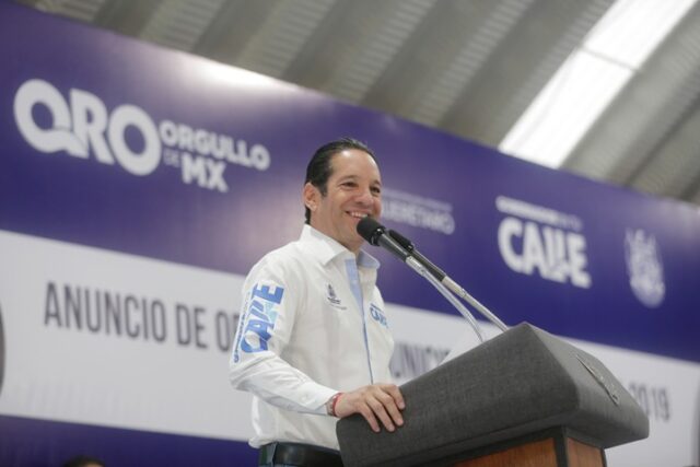 Anuncia gobernador obra social por más de 100 millones de pesos para Corregidora