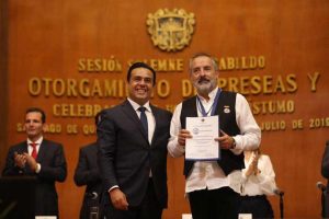 Entregaron Preseas y realizaron Homenaje Póstumo a queretanos ejemplares