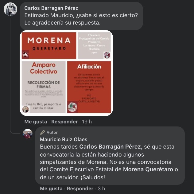 Convoca Morena a marcha contra reemplacamiento y Afiliación   - Las noticias de Querétaro, en tu frecuencia.