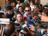 Yeraldine Bonilla evade hablar sobre ausencia de Eneyda Rocha en evento del DIF Sinaloa