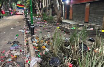 Festejos por el triunfo del Tri generaron 40 toneladas de basura en la CDMX