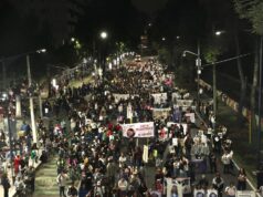 La otra cara del Mundial: miles de madres con hijos desaparecidos marchan rumbo al Estadio Azteca