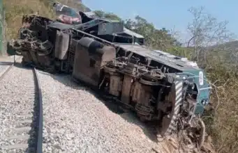 Se descarrila convoy del Tren Interoceánico; no reportan personas lesionadas